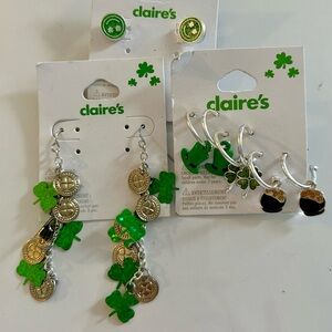 Claire’s St. Patrick’s Day Earrings Bundle